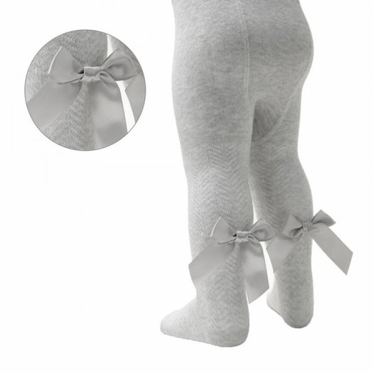 Silicium zelfstandig naamwoord Beangstigend baby maillot grijs met strikje - Vele kleuren mogelijk - meetje-pettiskirts