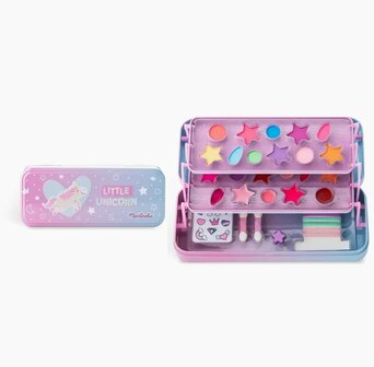 Martinelia Little Unicorn Tin Etui met 3 verdiepingen