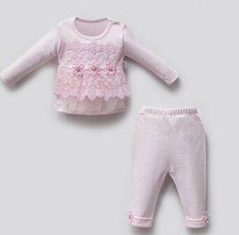 Babysetje Roze Taffy pink 